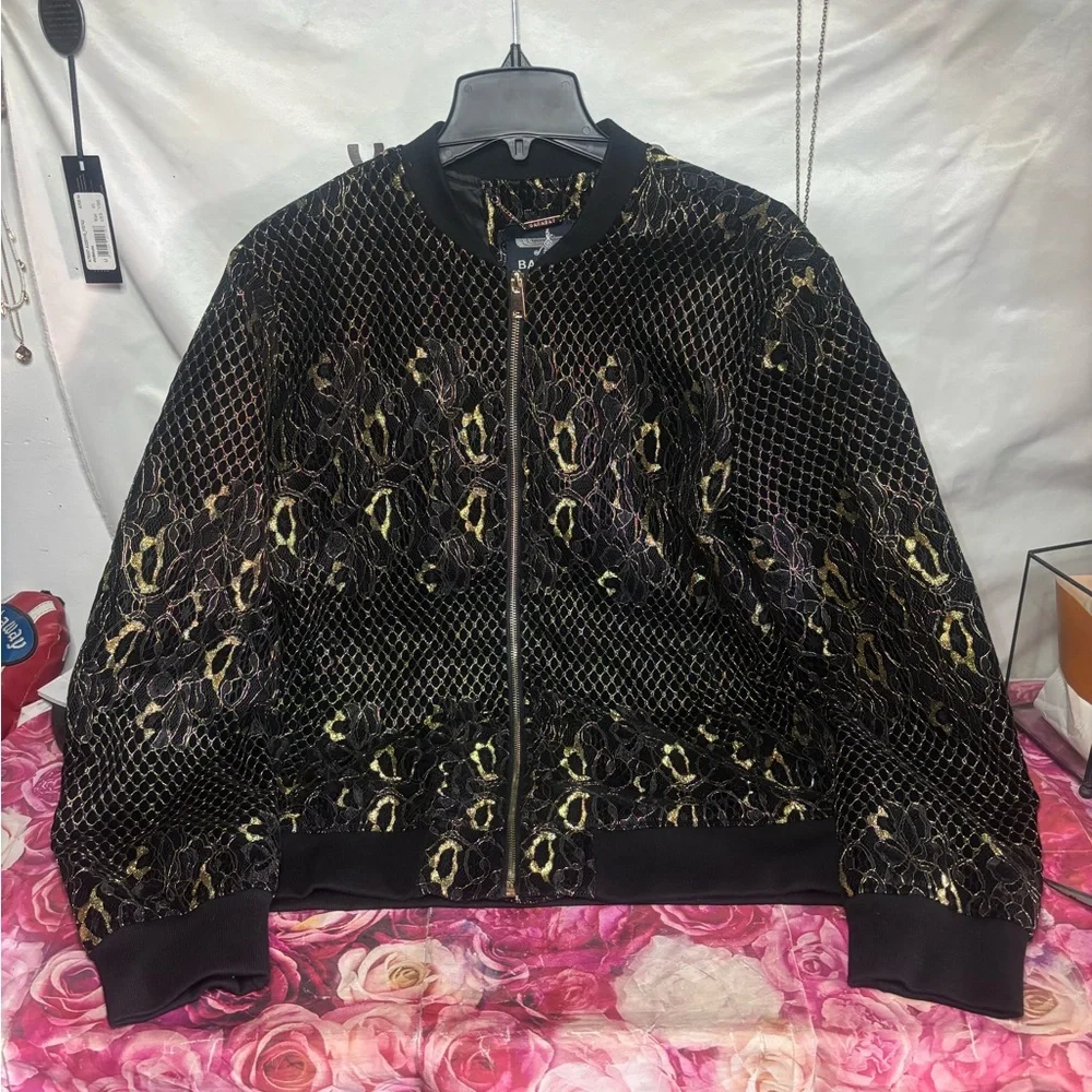 Men’s XL barabas rhinestone jacket - Picture 1 of 6